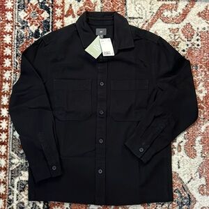 H&M Taiwan black corduroy shirt new with tags!